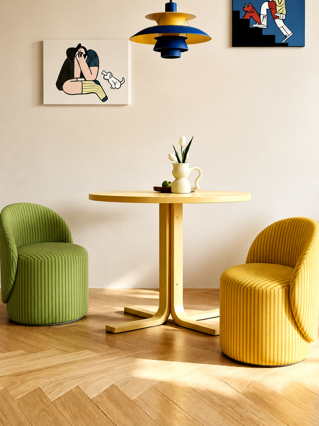 Multi-Use Cozy Vanity Chair