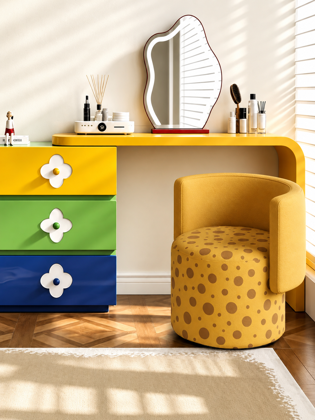 Modern Luxe Swivel Accent Chair