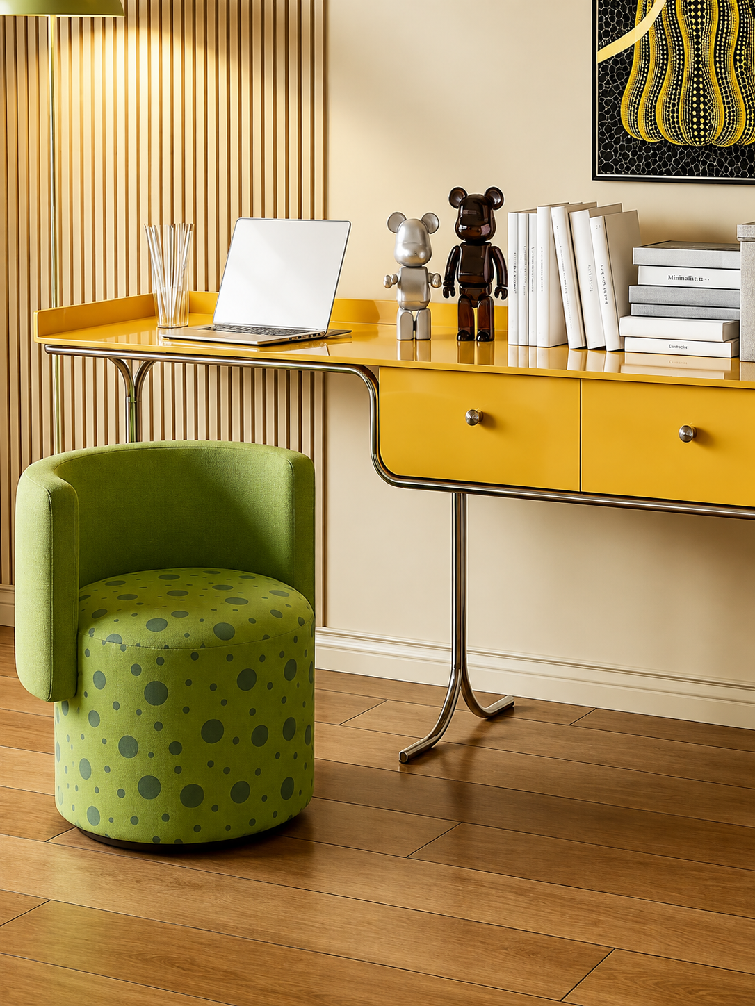 Modern Luxe Swivel Accent Chair