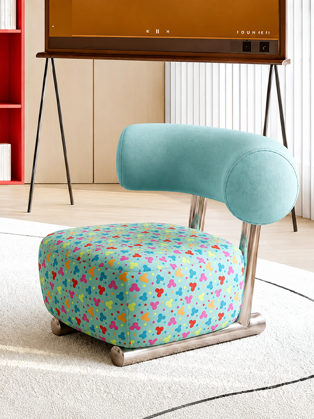 Italian Minimalist Relaxation Chair