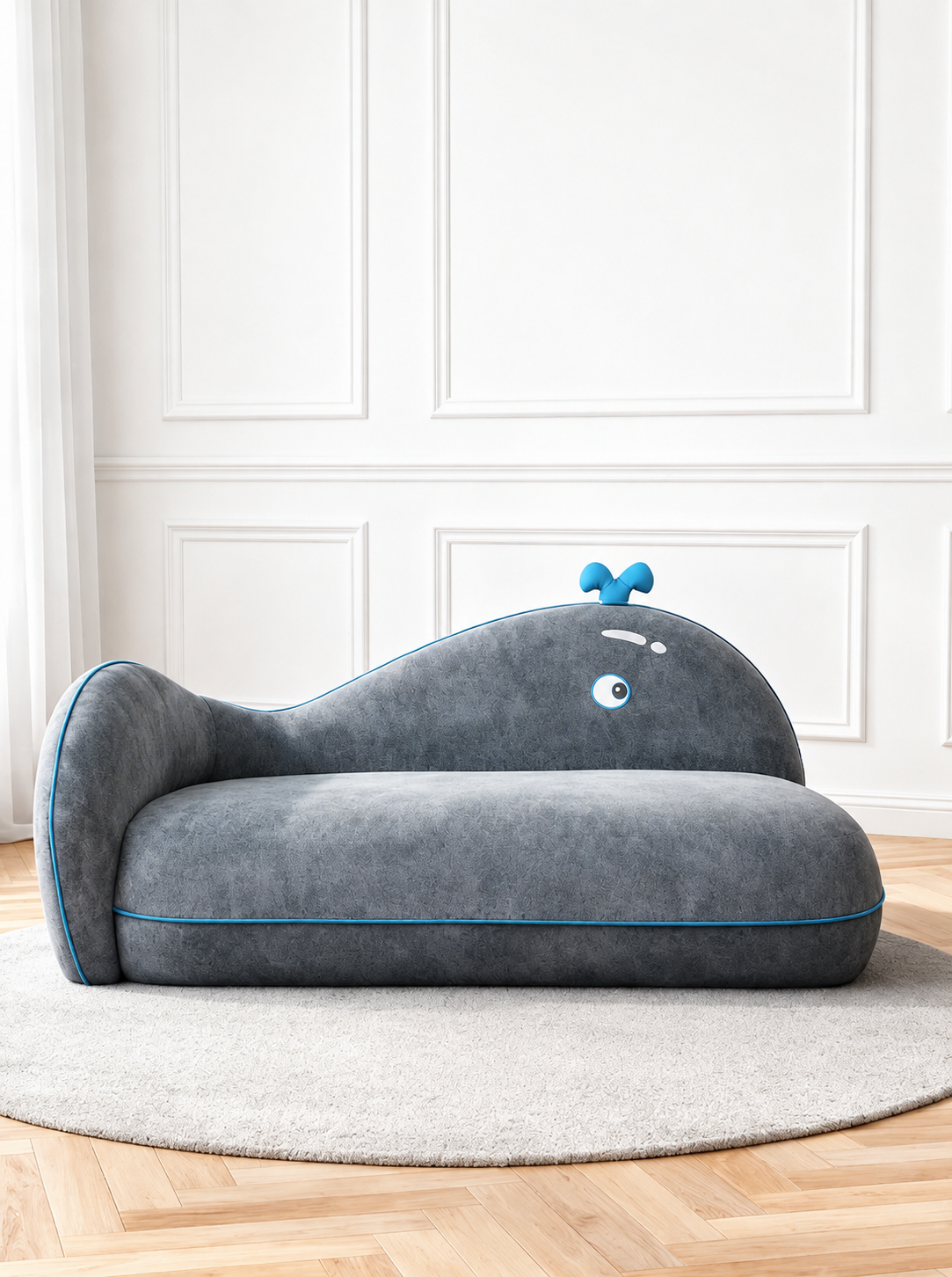Whale Shaped Creative Lounge Sofa