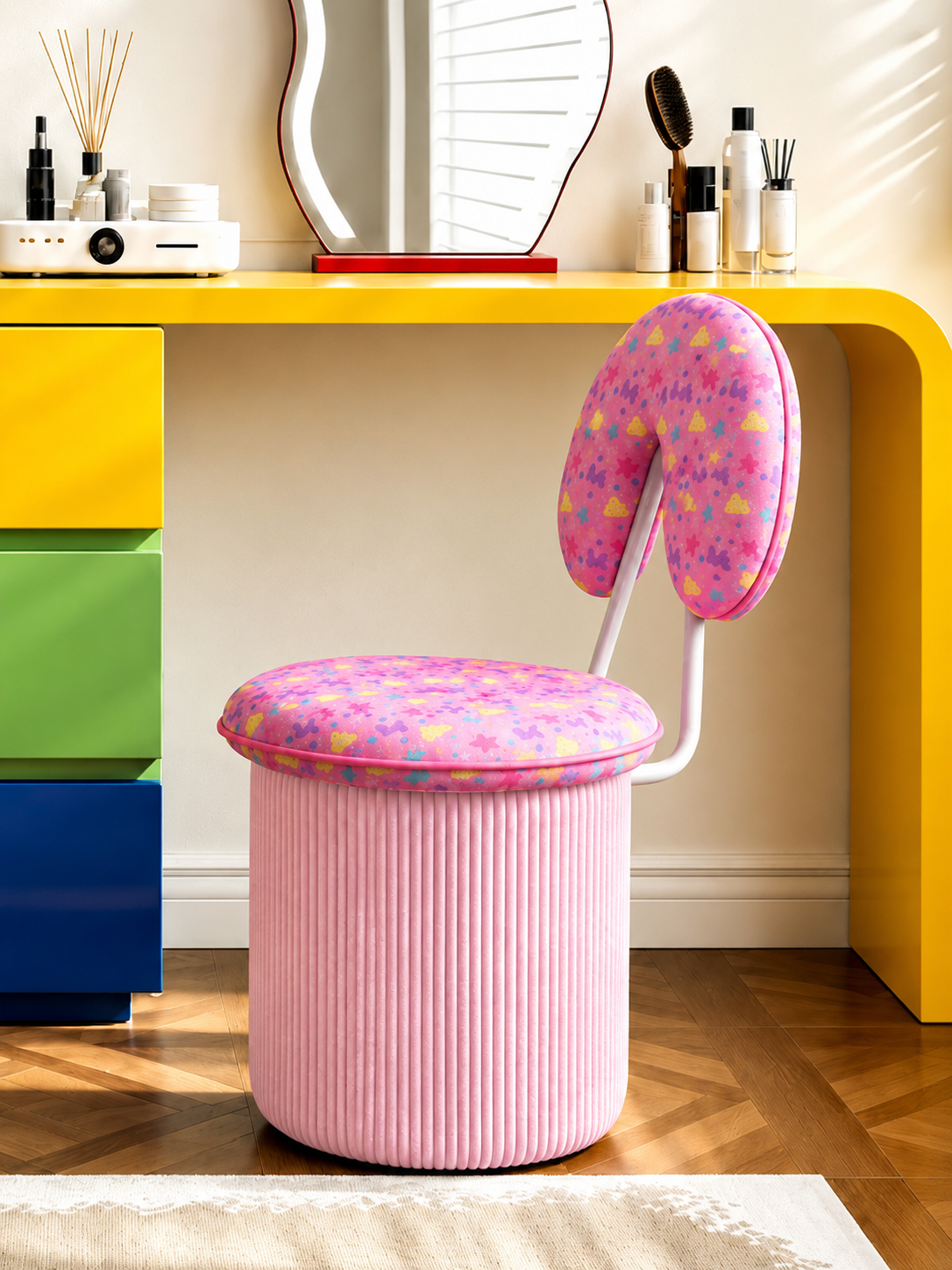 Dopamine Pop Swivel Vanity Chair